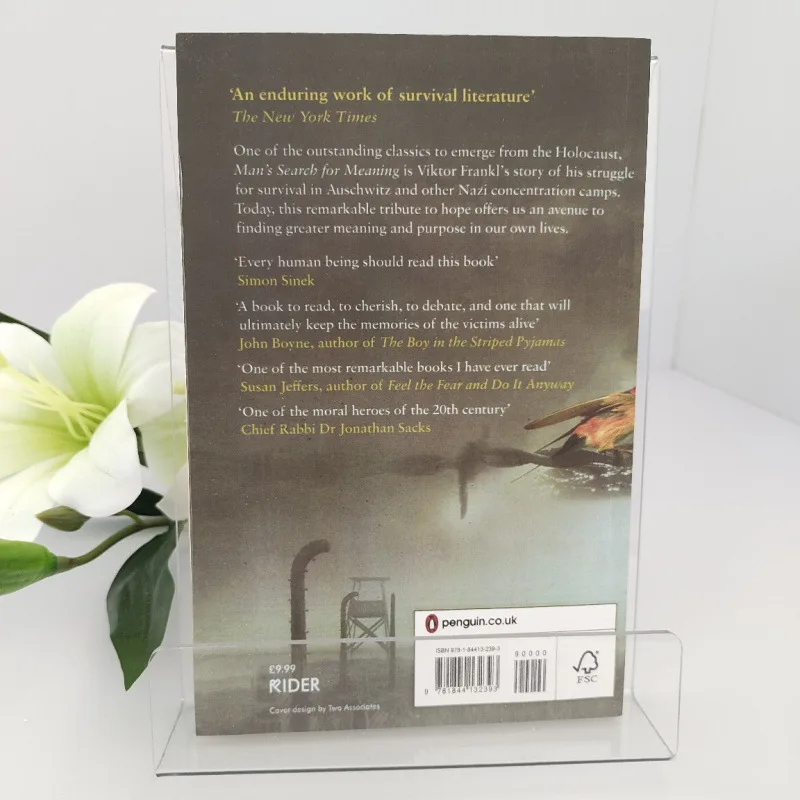 การค้นหาความหมายของมนุษย์โดยวิคเตอร์ อี. ฟรังค์ล:การค้นหาวัตถุประสงค์เปลี่ยนความทุกข์ให้เป็นความชัยได้อย่างไร