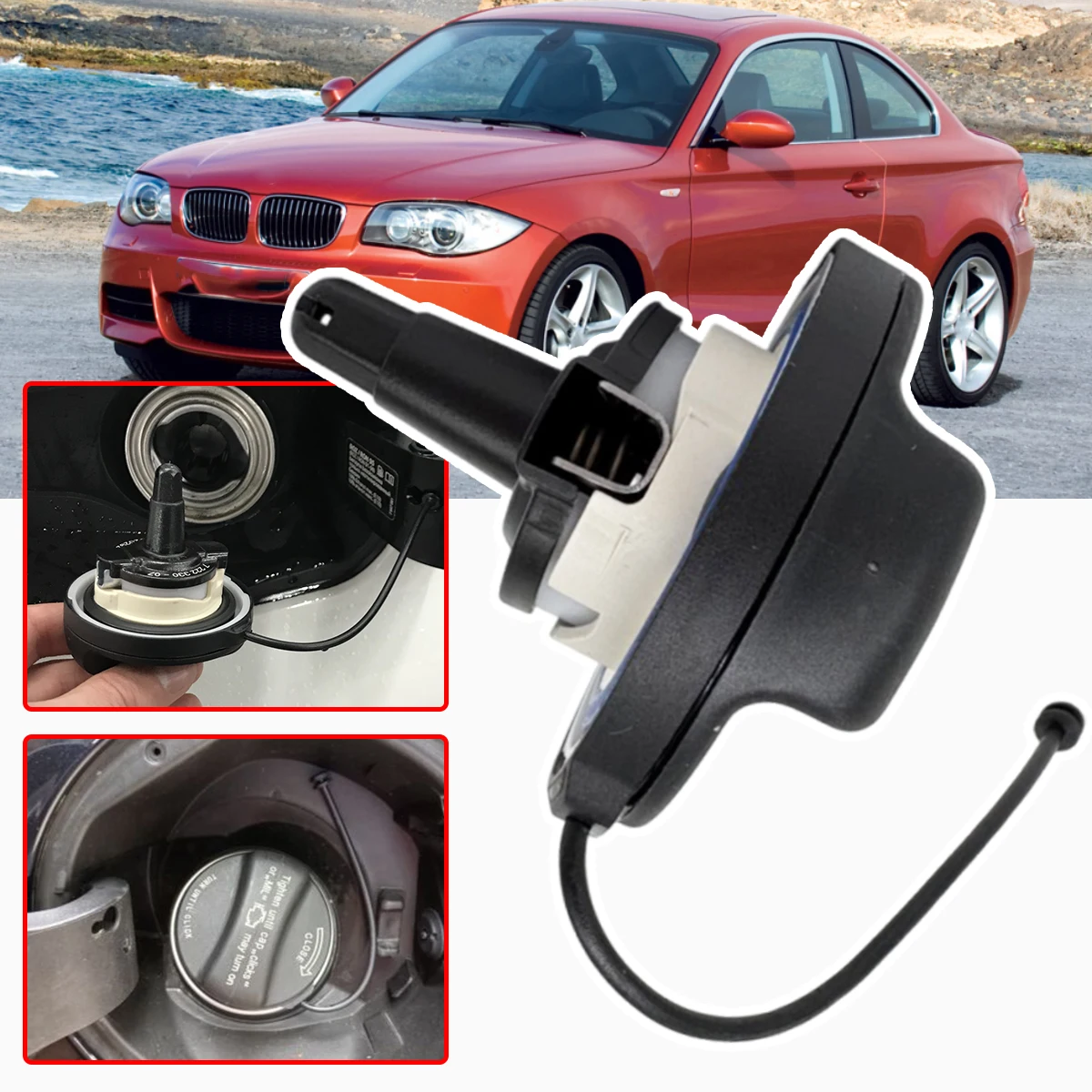 

Fuel Tank Filler Cap Petrol Models Plug Cover for BMW 6' F06 Gran Coupé F12 F13 G32 GT 7' G11 G12 Spare Parts Car Gas Issue Fix