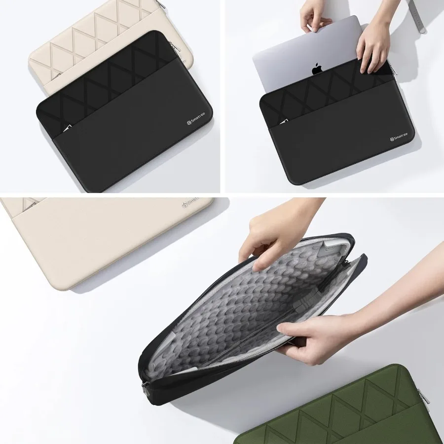 Smatree 11 inch Anti-Shock Laptop Sleeve Tailored for iPad air M2 M1 2024 A2903 2022 2020 2019 iPad Pro M4 M2 M1 2024 A2837 202