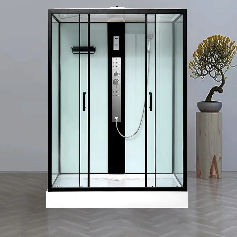 New Spyker integral shower room rectangular glass bathroom bathroom household small apartment integrated bath partition