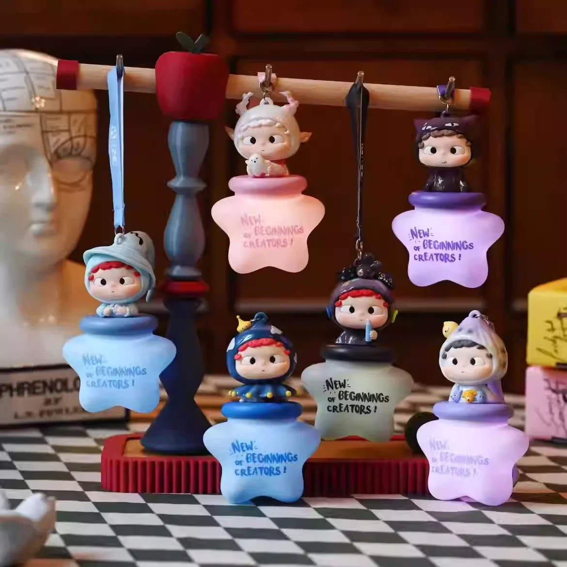 

Authentic Stock Heyone Ozai Creation Chapter 7 Series Luminous Night Light Pendant Trendy Play Blind Box Toy Birthday Gift