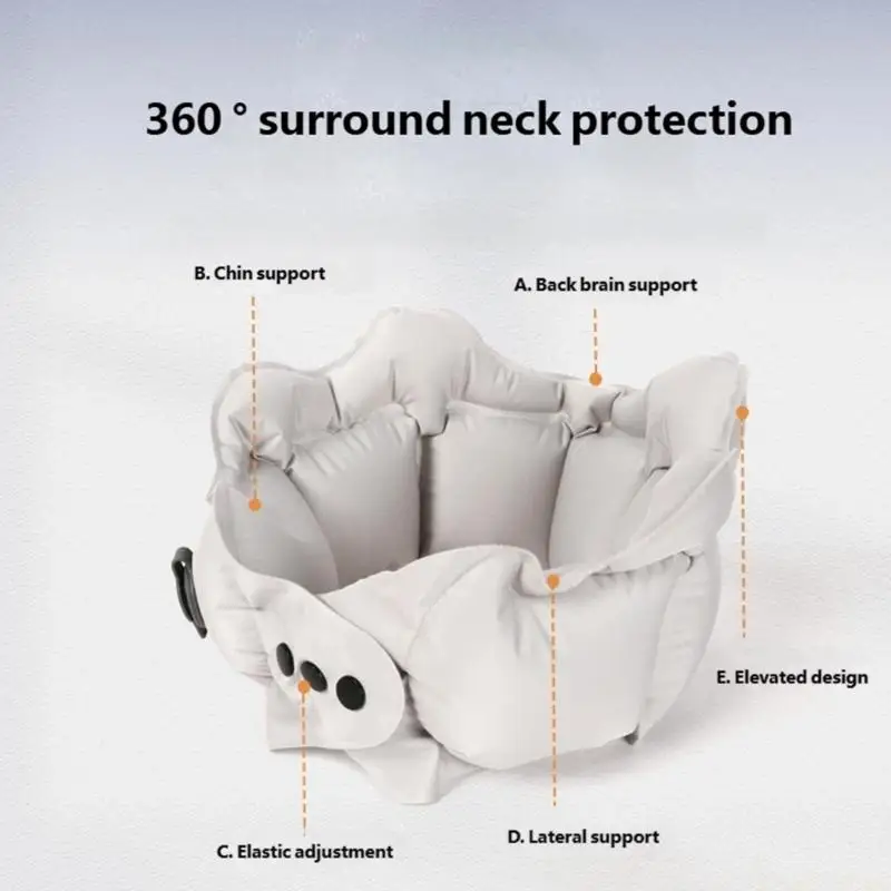M5TC Inflatable Back Support Pad Smooth Layer For walking Vehicle Transportation