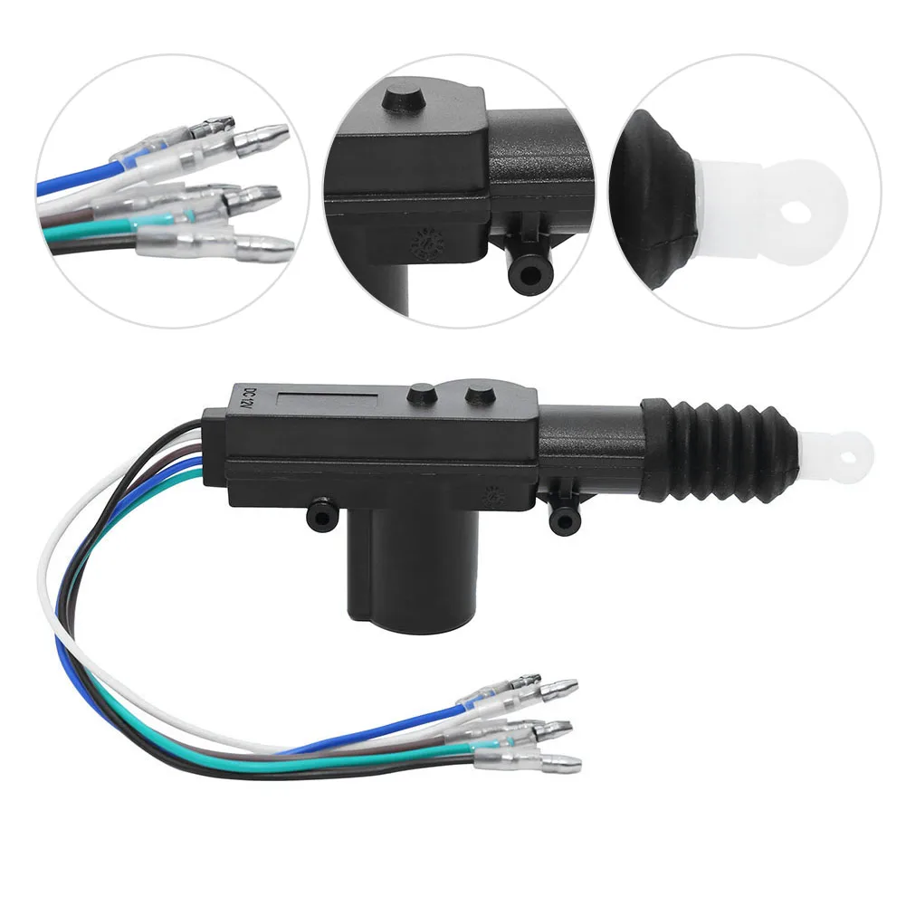 12V Car Locking System Actuator Single Gun Type Central Door Lock Motor Kit