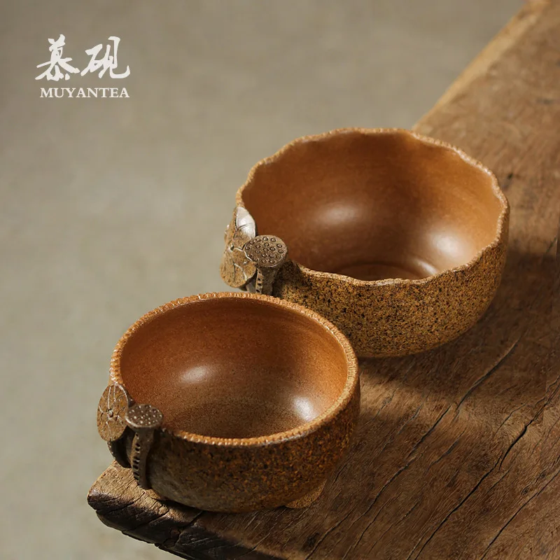 Muta Ceramic Kung Fu Tea Set Accessories Water Bowl Large Hydroponic Flower Pot Creative Cup Washer
