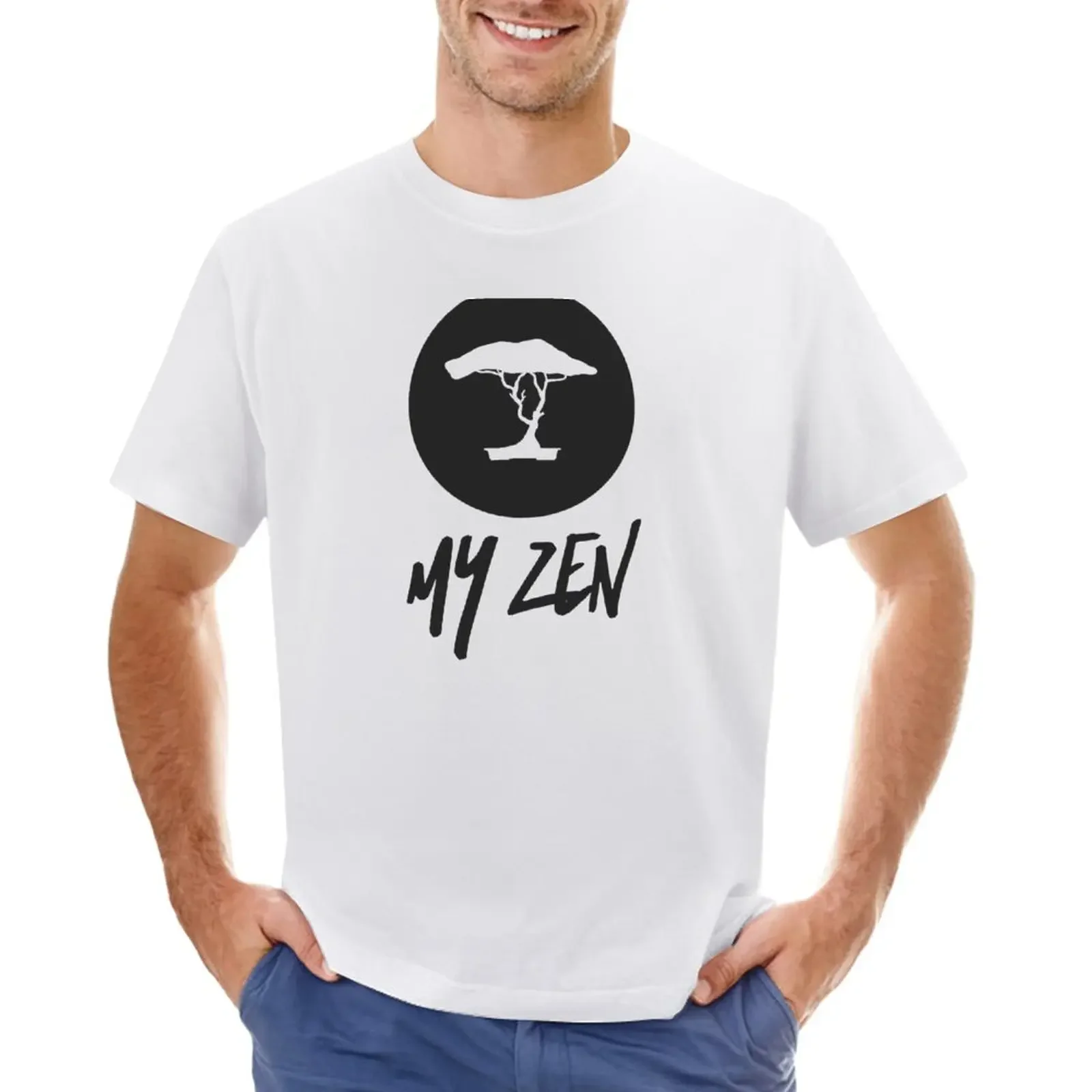 Bonsai - My Zen T-Shirt graphics oversized hippie clothes Blouse heavy weight t shirts for men