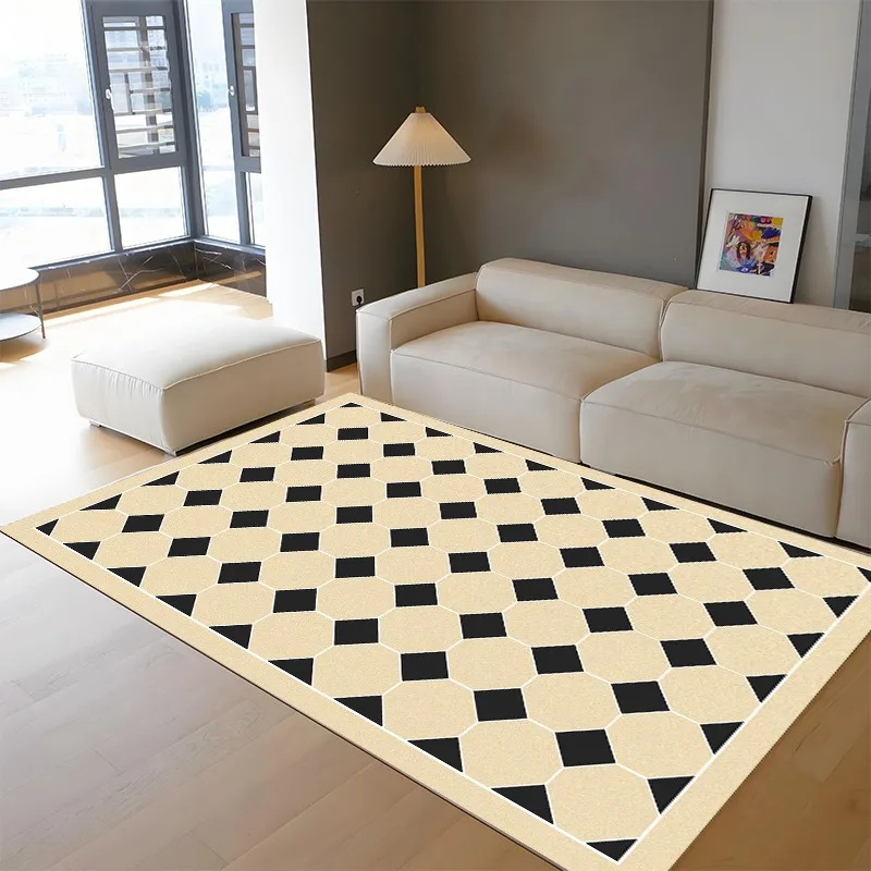 Anti slip High-end Polyester Carpet, Customized Living Room Carpet, High-quality and Durable Bulk Order