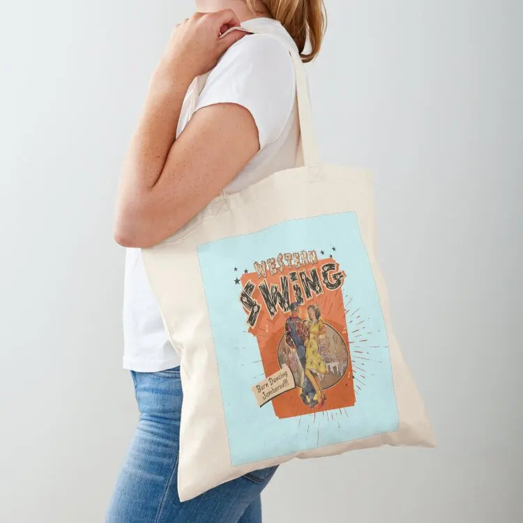 

WESTERN SWING Tote Bag custom canvas bag Shopper Canvas the tote bag
