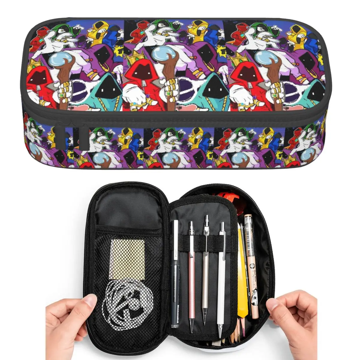 

Shadow Wizard Money Gang We Love Casting Spells Pencil Cases Students Pen Box Pencil Bag Large Capacity Pencil Pouch Pen Holder