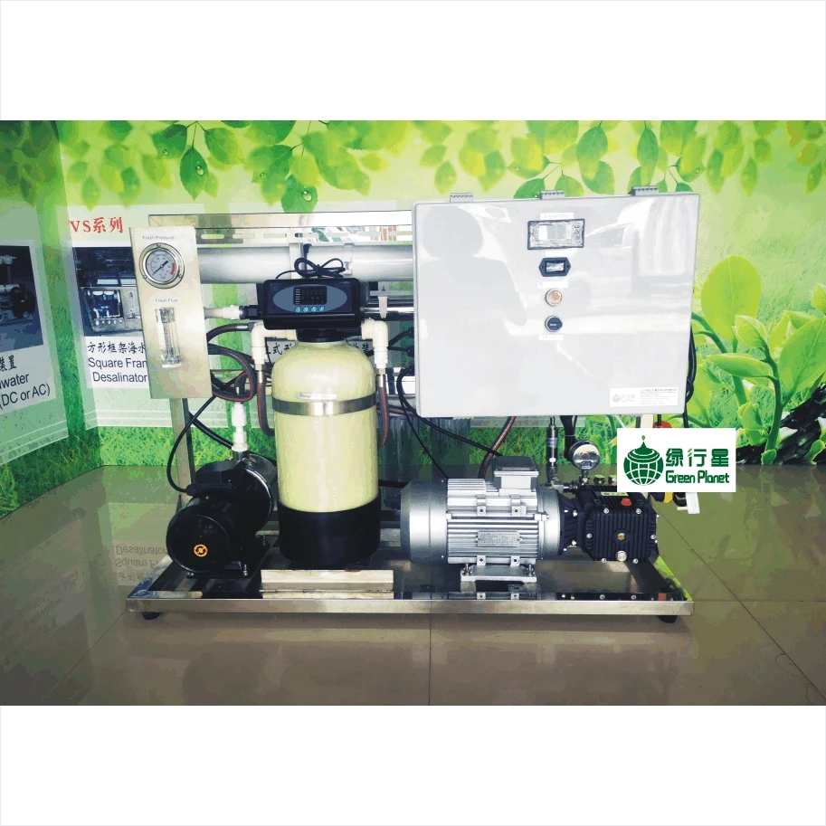 Comprehensive Water Treatment Plant Featuring Reverse Osmosis System 250L/H for Efficient Seawater Desalination