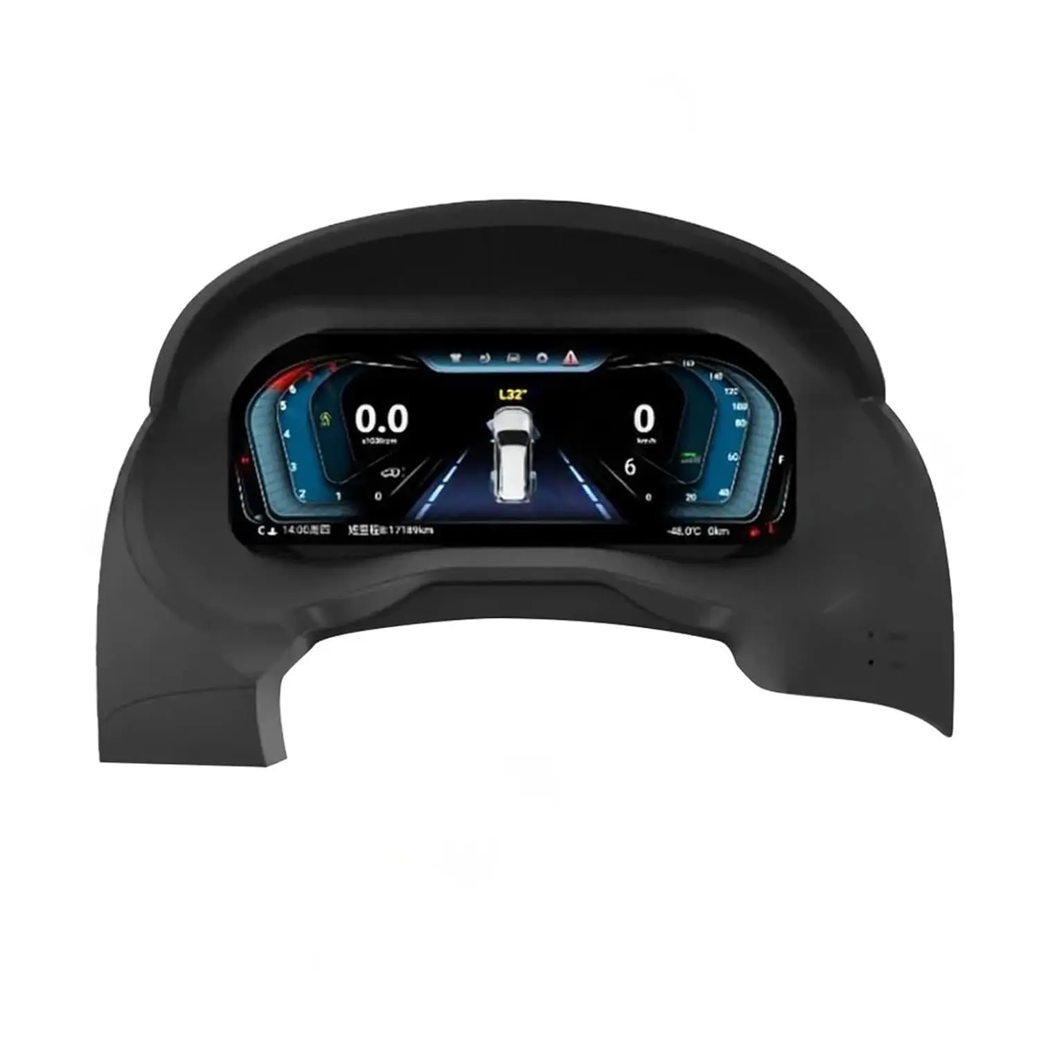 LCD Instrument Cluster For Mitsubishi Pajero 2008-2018 Car Digital Dashboard Speedometers Virtual Cockpit Panel Display Linux