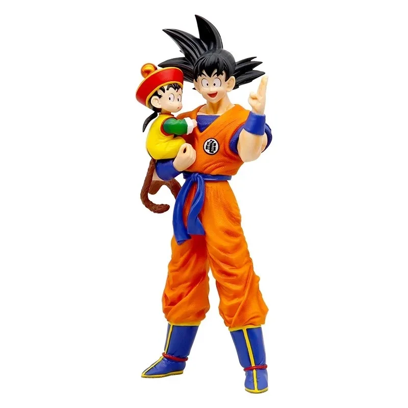 Bandai Soul Dragon Ball Z Model Figures Son Goku padre e figlio abbraccio collezione modello a mano bambole giocattoli regali per bambini