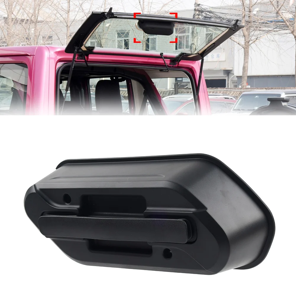 Car Tailgate Rear Window Glass Grab Handles For Jeep Wrangler JL 4XE 2018 2019 2020 2021 2022 2023 2024