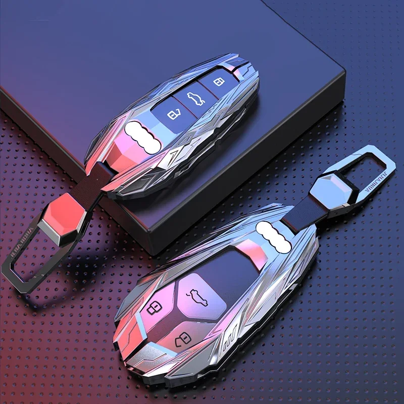 

Zinc Alloy Car Key Case Cover For Audi A1 A3 8P 8V 8L A4 A4L B6 B7 B8 A5 8T A6 C5 C6 C7 A7 4G A8 4E D3 D4 8N 8J Q5 Q7 TT S4 S8