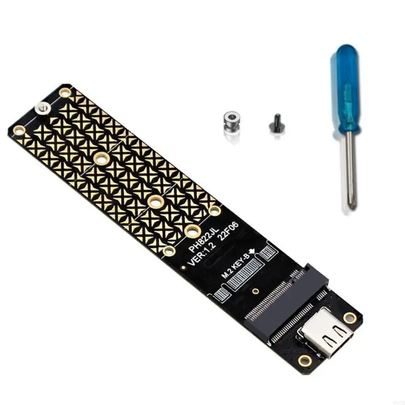 M.2 USB 3.2 محول M.2 B مفتاح 10 جيجابت في الثانية M.2 الحالات الصلبة نوع القرص C