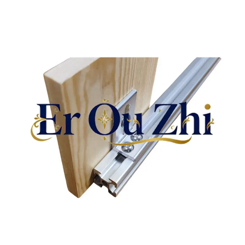 Aluminum Profile Frame Laminate Bracket 202030304040 Profile Outer Plate Fixing Part