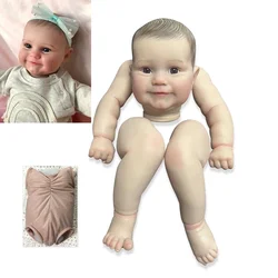 19/24inch Two Size Already Painted Bebe Reborn Doll Kit Maddie Lifelike with 3D Painting Visible Veins Unassembled Doll Parts