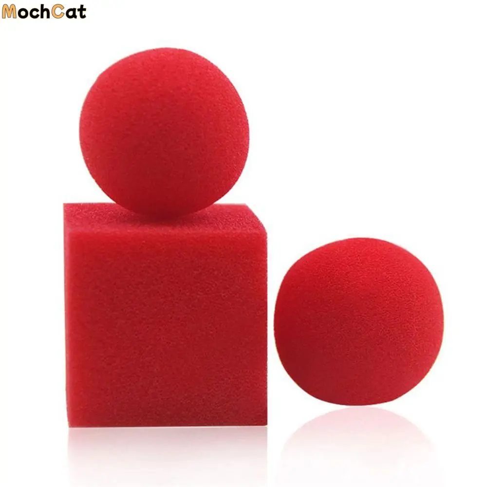 

Stage Magic Show Magician Classical Square Sponges Sponges Magic Tricks Magic Sponge Balls Sponge Magic Props Red Ball Magic