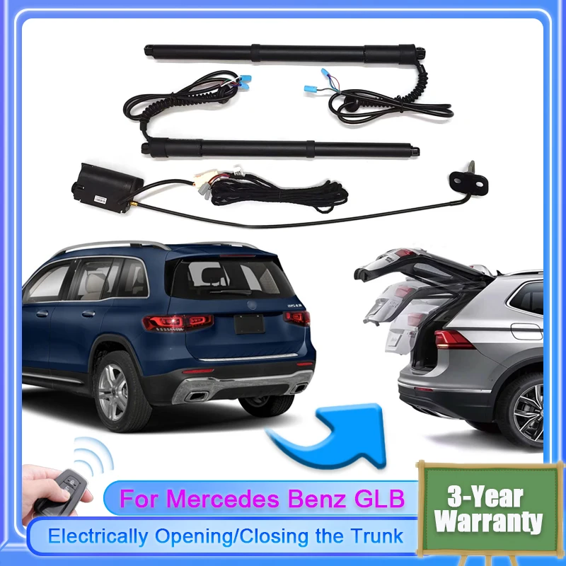 For Mercedes Benz GLB Class X247 2019~2024 Car Electric Tailgate Lift System Auto Tail Gate Opener Automatic Lifting Rear Door