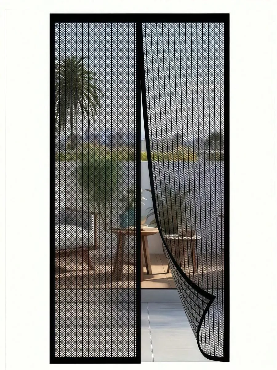 1pc Magnetic Easy-Installation Mosquito Net Curtain , A Brand-New Upgraded Home Decoration For Room Decoration Insect-Proof
