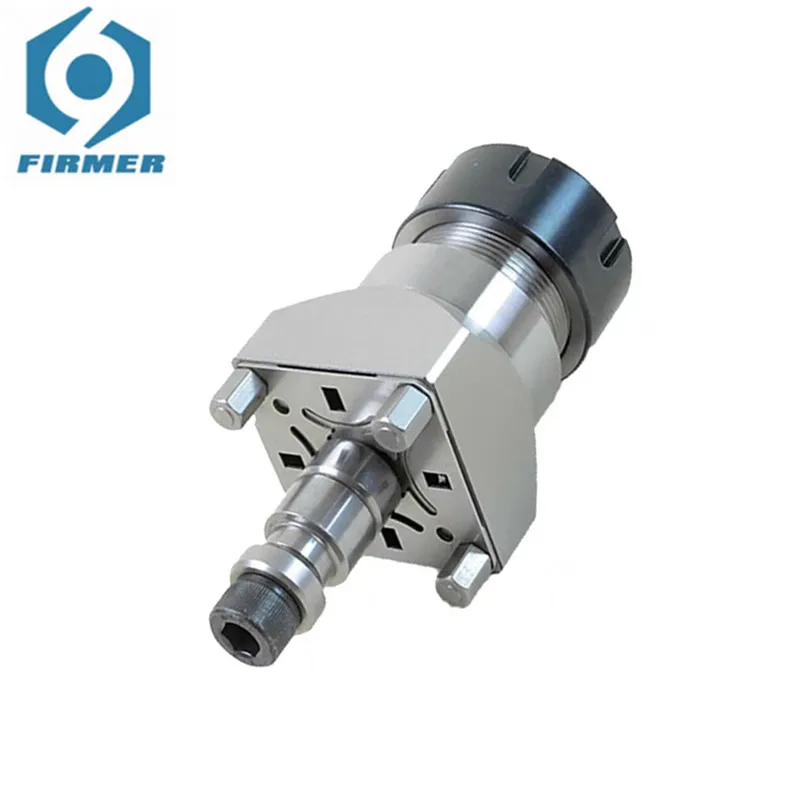 ER32 Locking Nozzle Holder Electrode Chuck Quick Positioning Precision Base 52x52x78mm For EDM Lathes CNC Machines