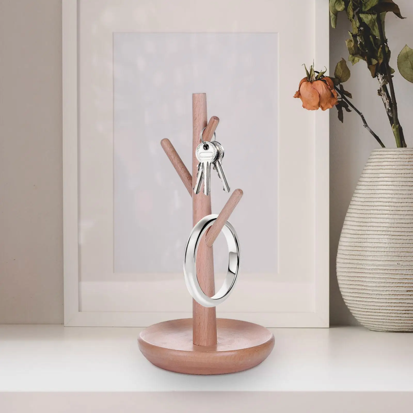 

Jewelry Display Stand Bracelet Holder Practical Lightweight Scrunchie Organizer Bangle Holder for Shopping Mall Watches Rings