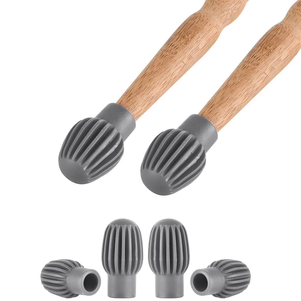 

8 Pcs Major Silent Drum Stick Dampener Accessory Silica Gel Muffler Pads Creative Practice
