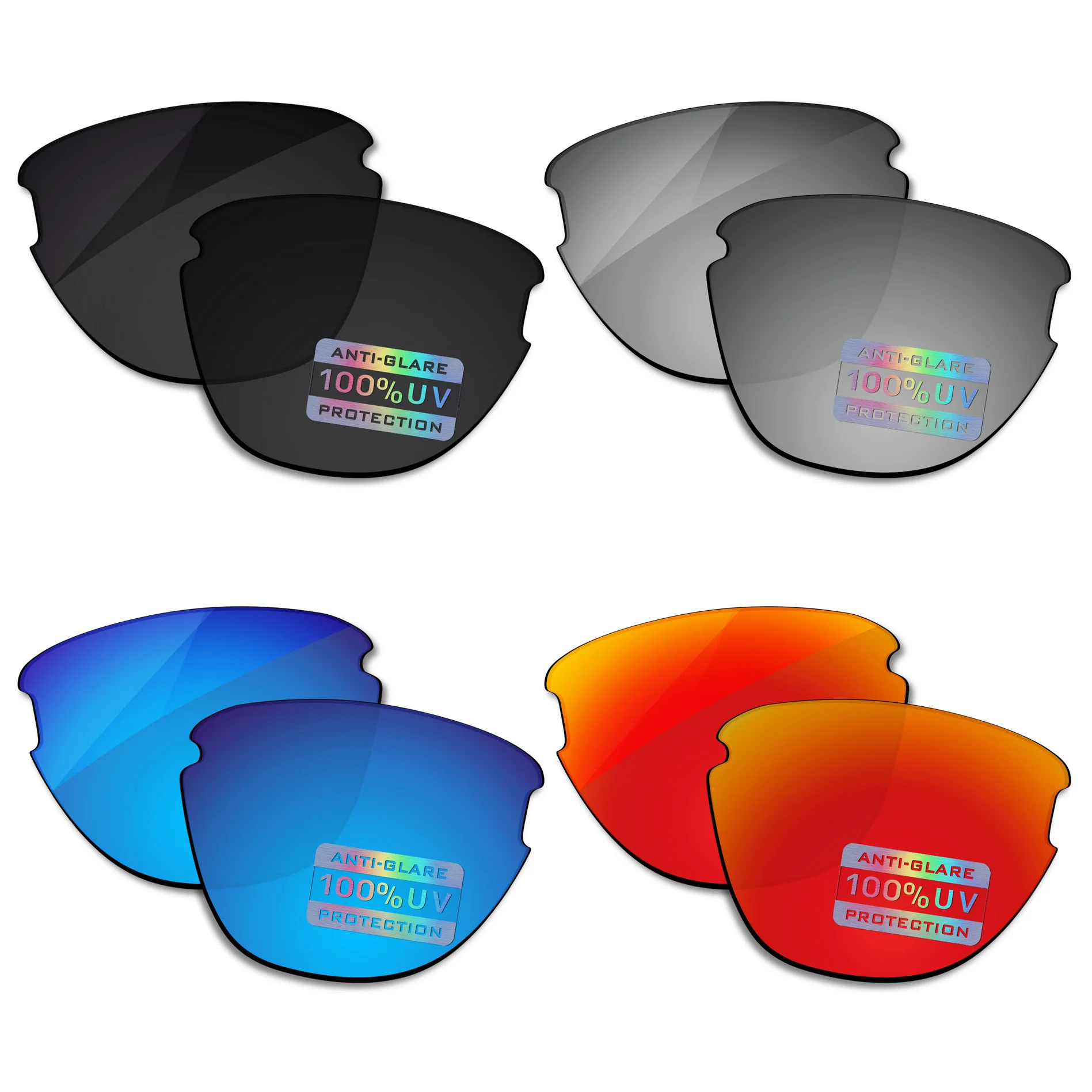 

MYCOURAG Replacement Lenses for OAKLEY Frogskins Lite OO9374 - 63mm Sunglasses UV400 Protection Multi-Color Options