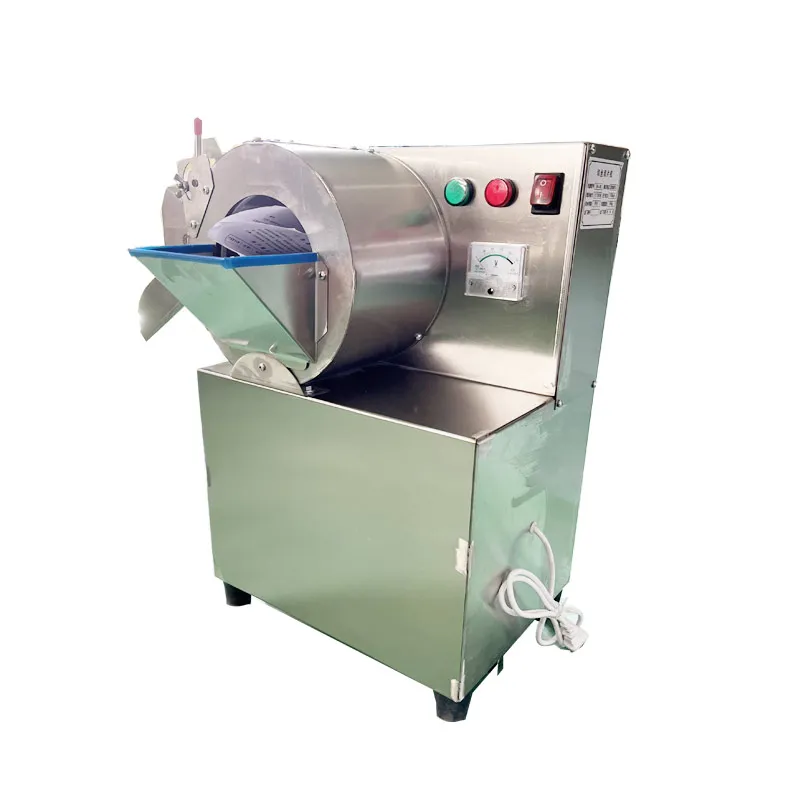 300kg/h Commercial Vegetable Slicer Carrot Potato Cucumber Onion Cutting Machine Multi-function Vegetable Cutter On Sale