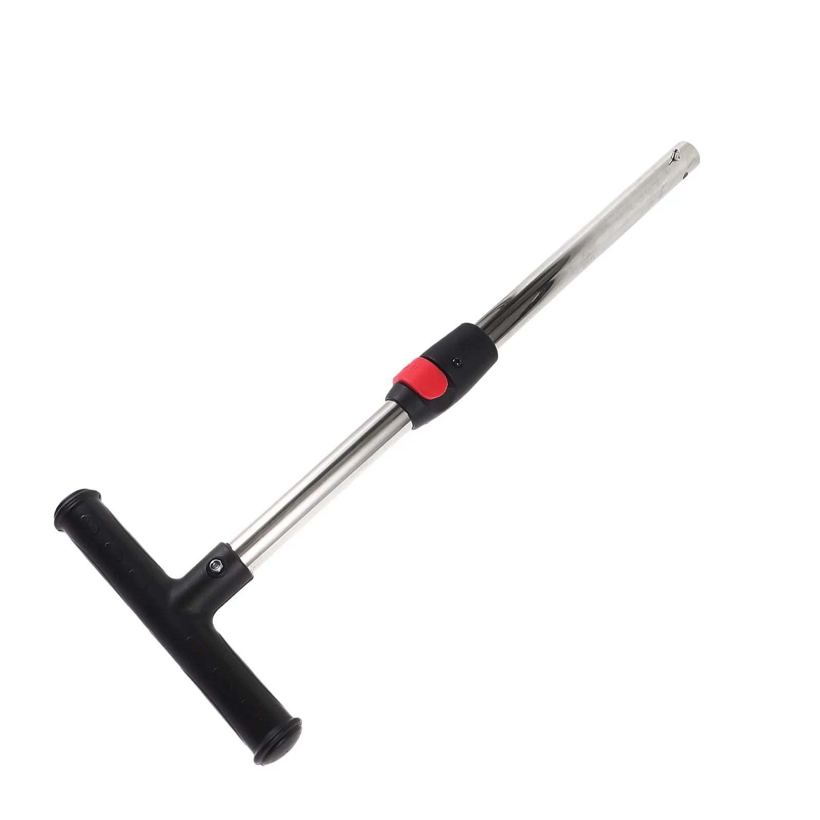 Baby Stroller Push Rod Replacement Quick Release T Shape Handle Bar Ergonomic 24Mm Diameter Easy Install Stroller Handle