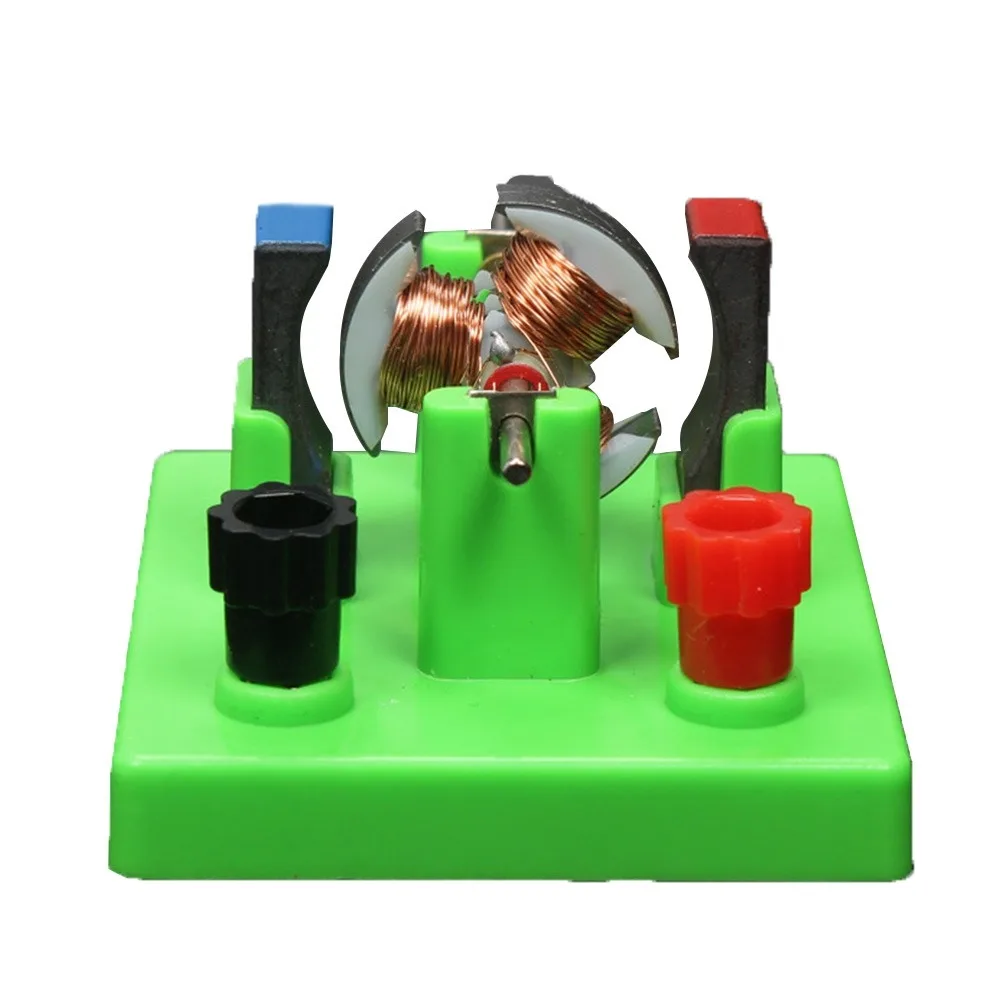 DIY DC Electrical Motor Model Physics Experiment Aids Educational Students Toy