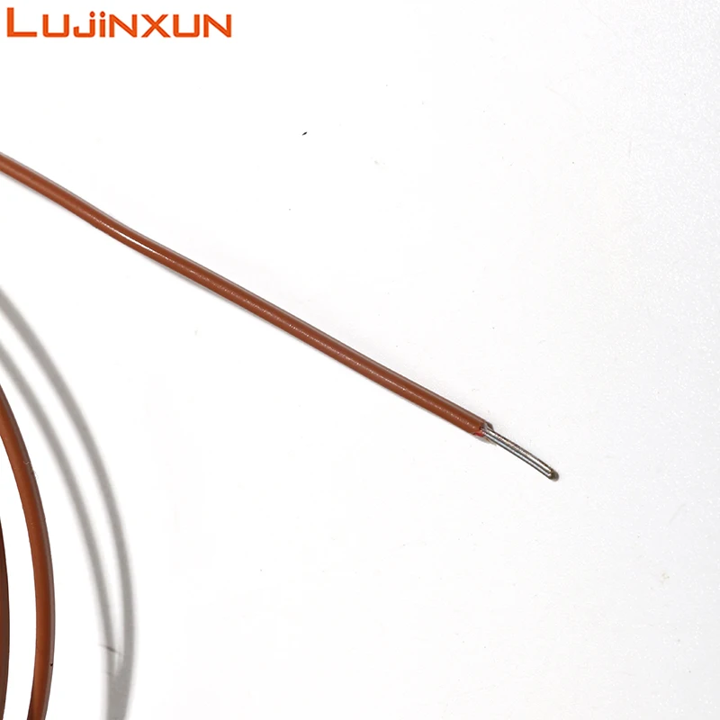 LUJINXUN-sensor de PTFE con enchufe SMPW, TT-J-24-SLE de sonda termopar de alta temperatura, tipo J, longitud de cable de PTFE de 0,5 M-5M, 1 ud.