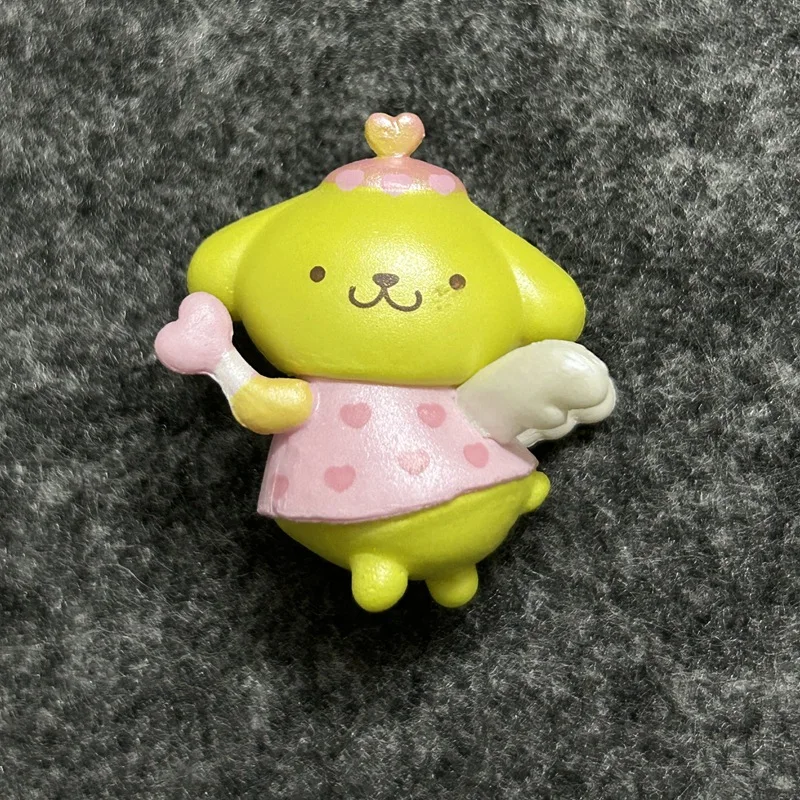 Sanrio anime melodia kuromi cinnamoroll kawaii diy figuras de ação decoração do bolo presentes para crianças brinquedo