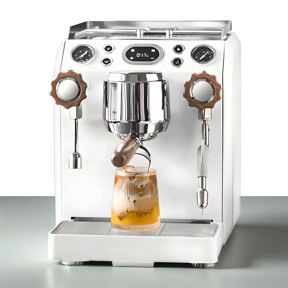 

Скидка! 1л независимый пароварка супер кофе нагревательный блок паровая полуавтоматическая кофеварка с тремя отверстиями для приготовления эспрессо