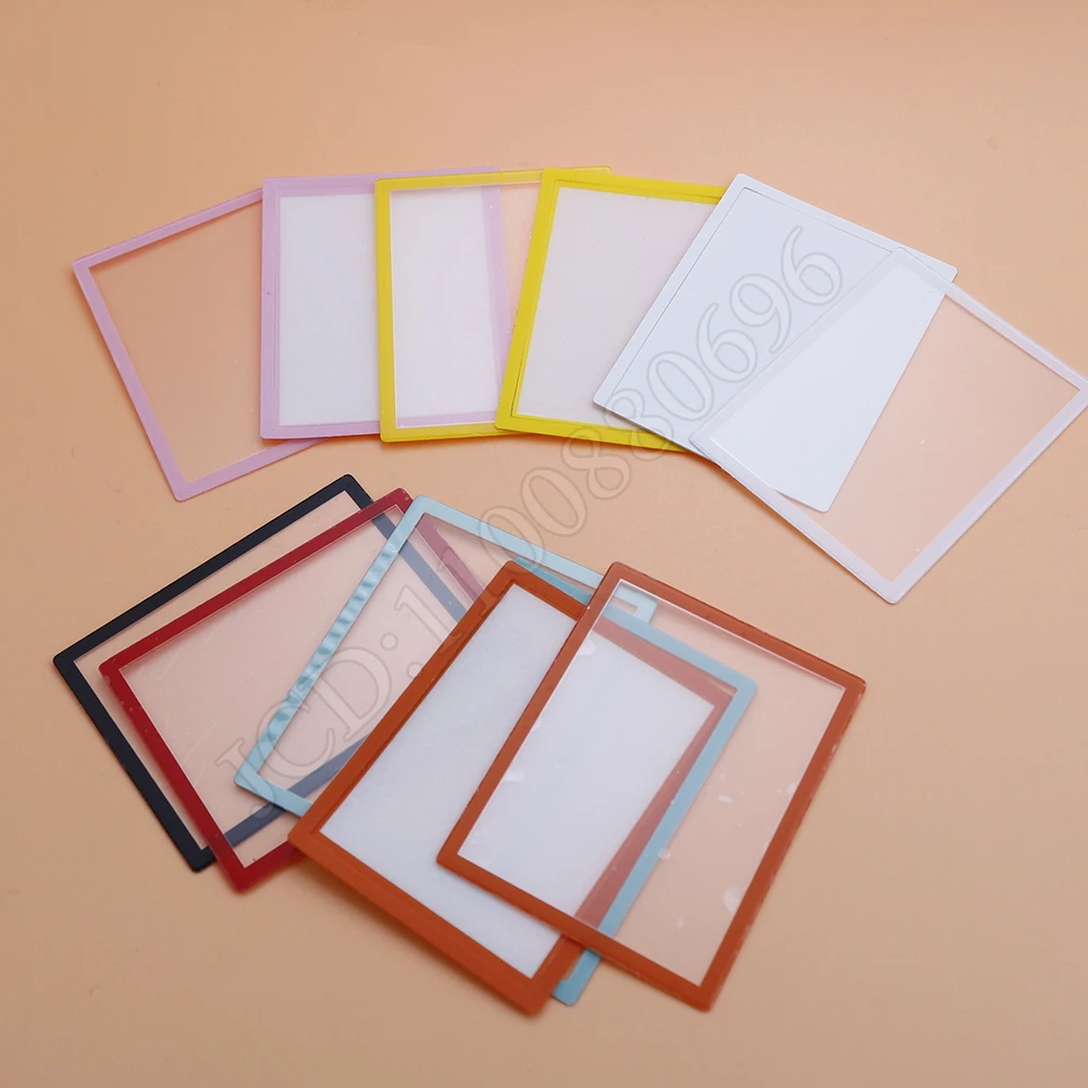 Top Upper Lower Bottom LCD Screen Frame Cover For NDSL NDS Lite Game Console Plastic Lens Replacement