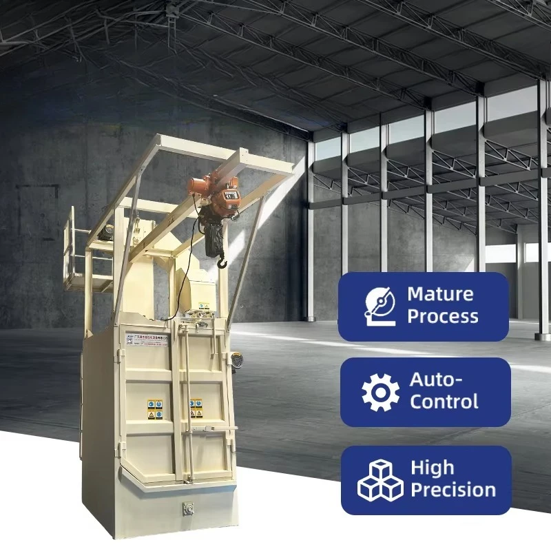Hook Type Industrial Blasting Machine for Agricultural Machinery Parts Cleaning Paint Adhesion Improvement Customized Treatment