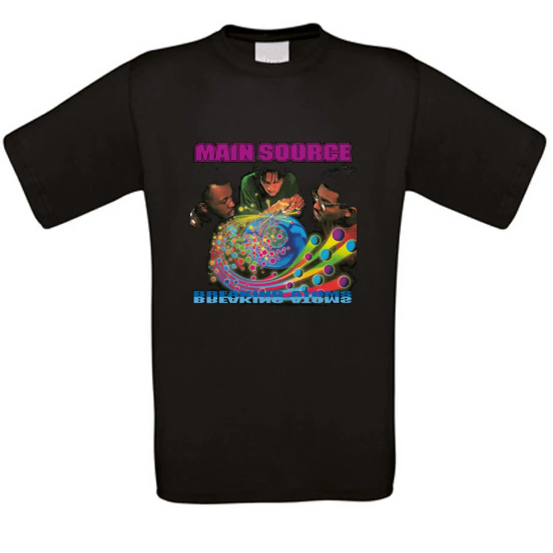 

Main Source Breaking Atoms Rap Hip Hop T-Shirt