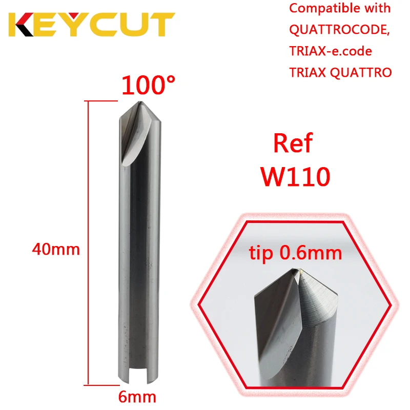 

SILCA W110 Cutter TRIAX / TRIAX E.CODE / TRIAX PRO QUATTROCODE Fits Mul-T-Lock Aftermarket Locksmith Tools