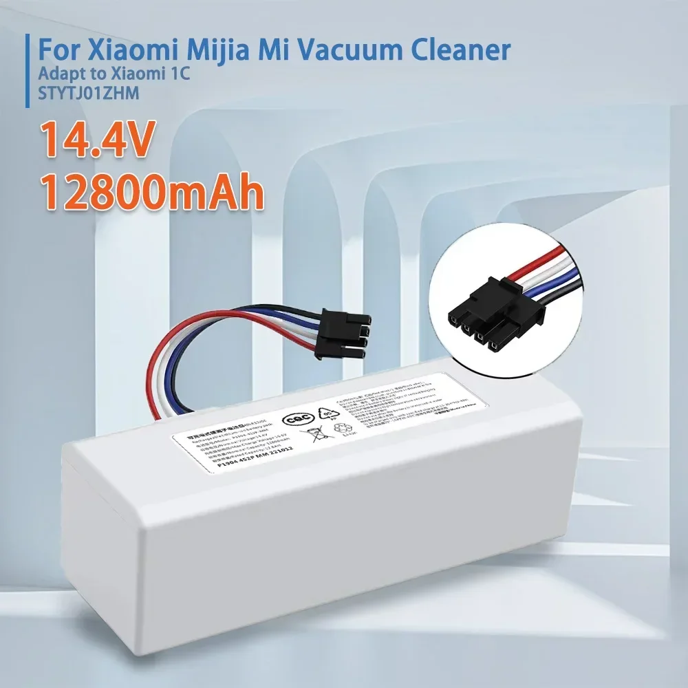 Baterai Robot 100% asli 1C P1904-4S1P-MM untuk Xiaomi Mijia Mi Penyedot Debu menyapu membersihkan Robot pengganti baterai G1