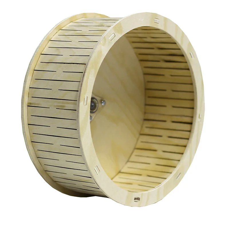 Hamster Toys Wooden Furniture Hamster Cages Wooden Running Wheels Villas Swings Wooden Nests Bite Resistant Small Houses