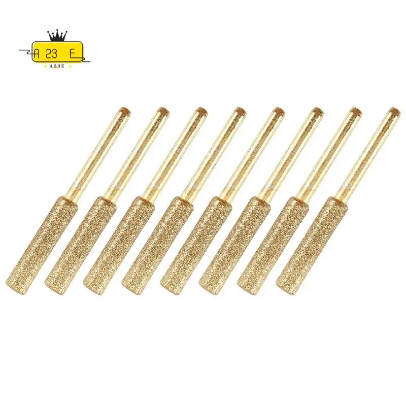 

Набор из 8 высокопрочных точильных камней-файлов A23E для цепных пил, точильные круги для цепных пил