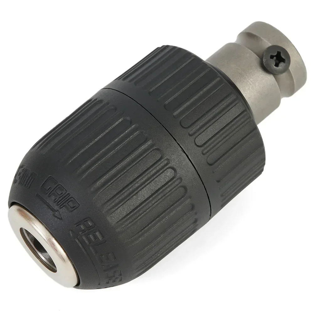 

High Quality Drill Chuck Keyless Chuck Firmly Metal Tools With Adapter Workshop 2-13mm Capacity Equipment For Impact Wrench