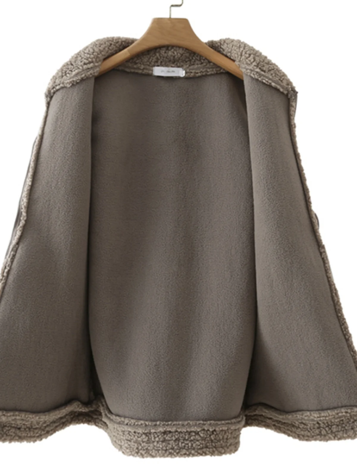Lamb Velvet Vest Women\'s Autumn Winter New plus Size Medium Length Outerwear Mom\'s Jacket Particle Velvet Fashion Style