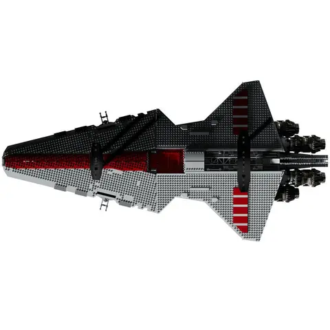 I lager 75367 NYA UCS Venator Class Republic Attacks Cruiser Byggklossar Modellklossar Rymdleksaker Födelsedag Julklappar 6 best sales Lego Venator - №3