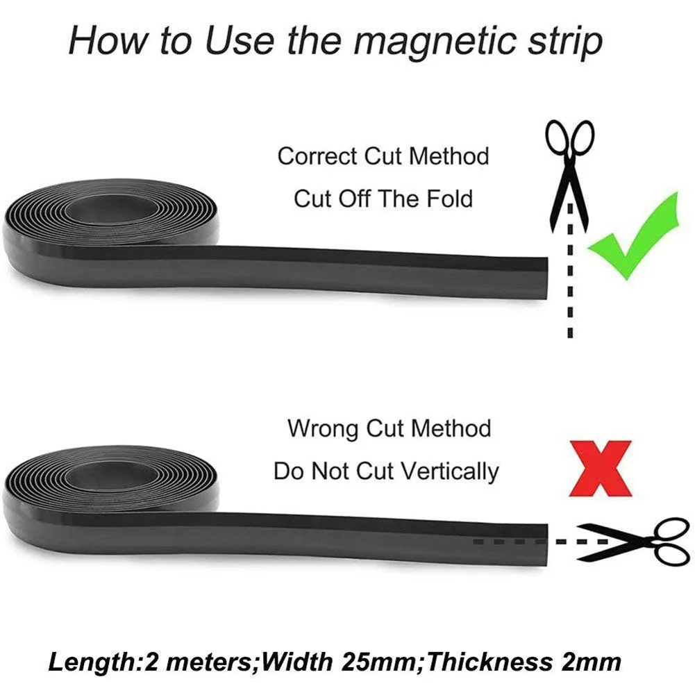 Cinta magnética en forma de T para Robot aspirador, marcador de cinta magnética para sala de estar