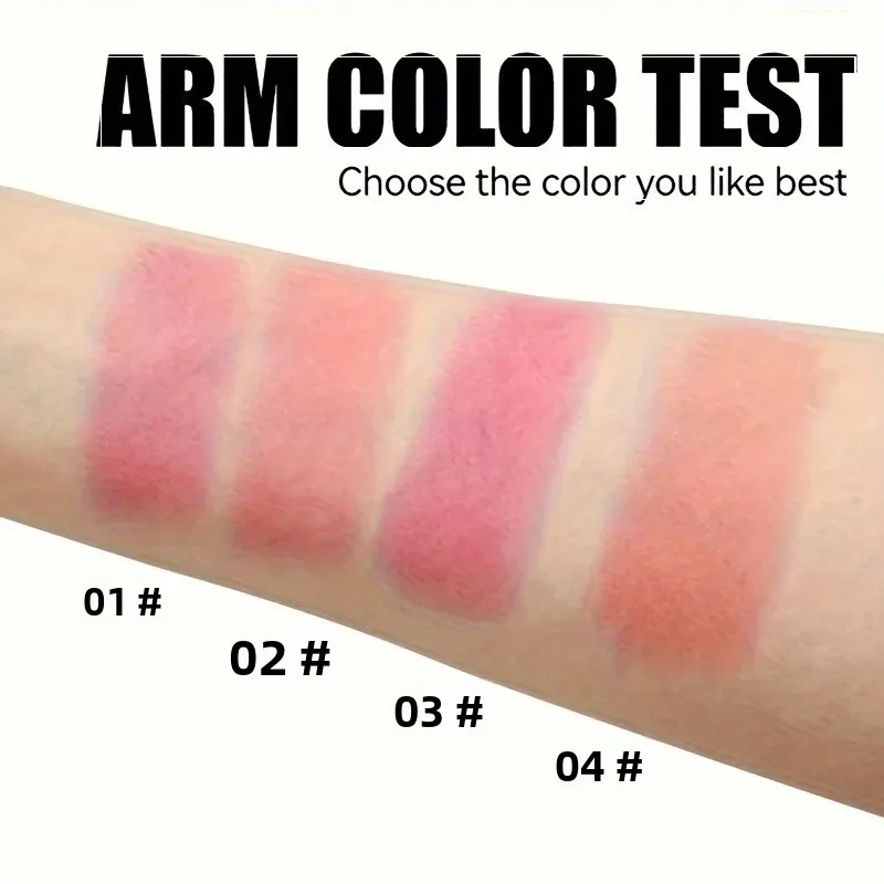 Rubor de gelatina multiusos de 4 colores, tinte transparente Natural de larga duración, colorete de agua refrescante para labios y mejillas, sombra de ojos para maquillaje