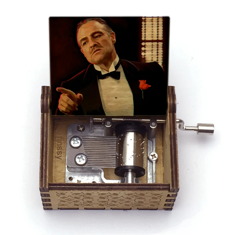 speak softly love Godfather music theme music box Caixa De Musica Musical Box Christmas Gift Drop Shopping large stock