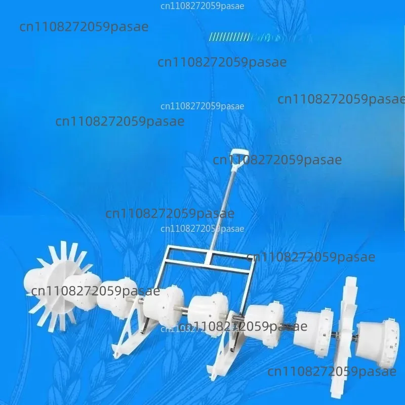 Farm Seeding Machine Hand-held Transplanting Tool Multifunction Paddy Planter Rice Drum Seeder