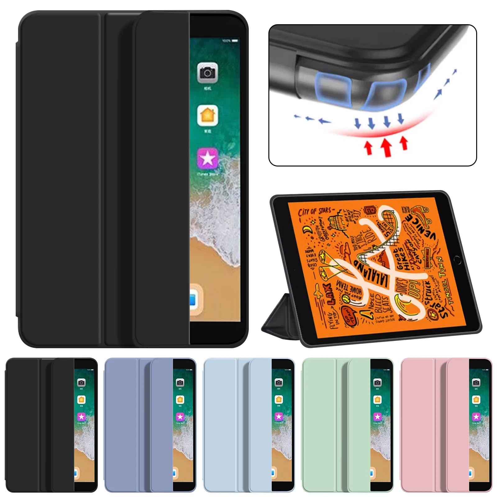 Tablet Protective Case Three Fold Design for Honor Tablet GT 11.5