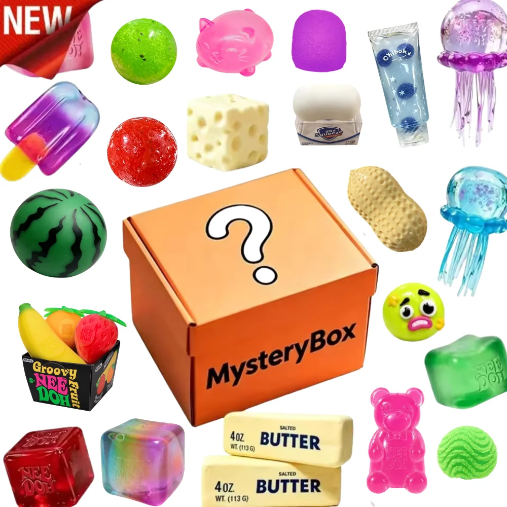 Offre à Durée Limitée : Boîte Mystère Squishy Adorable – Un Seul Jouet Doux à Presser, Cadeau Chanceux pour le Temps Libre