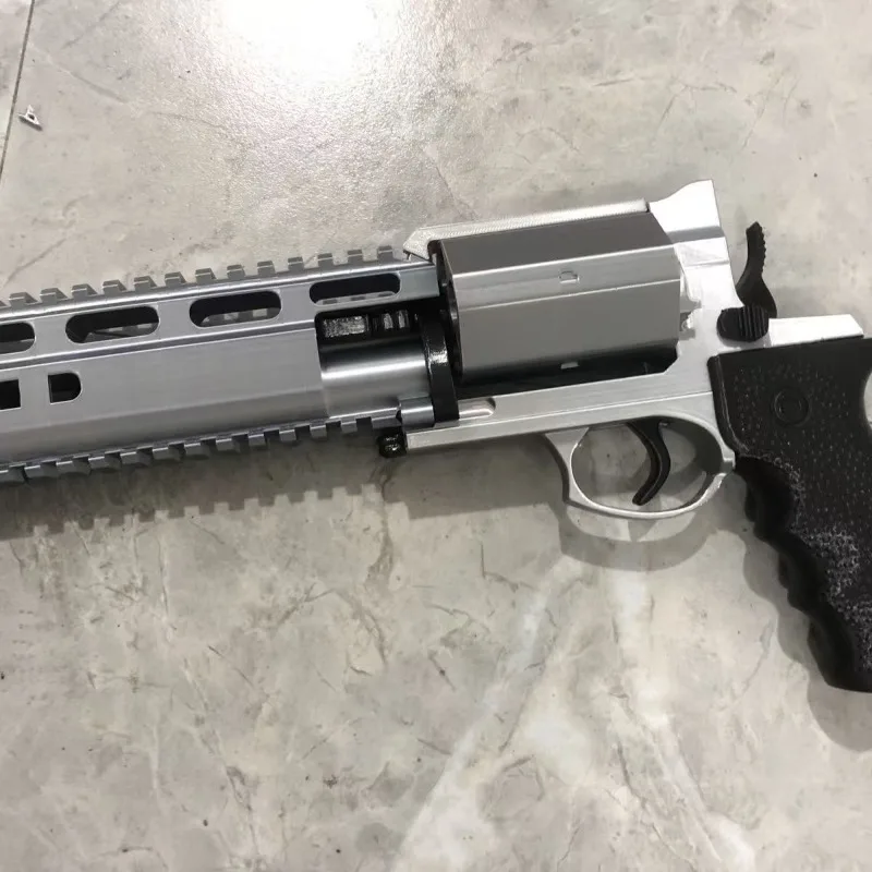 Requiem Leon Rsh-2 Revolver 3D Printing Guns Detachable Game Replica Cosply Leon Prop Collectibkle Ornamnets Toys view 2